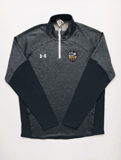 بلوز ورزشی مردانه برند UNDER ARMOUR استوک اورجینال نیم زیپ نمای جلو